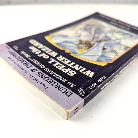 Vintage 80s Endless Quest Book - Spell of the Winter Wizard #11 - Picture 3 of 8